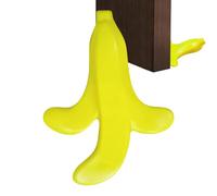 Dtaigou Cute Door Stopper,Banana Peel Shaped Soft Stopper | Shock-Absorbing Cushion Quiet Door Stop for Workplace Floor Bedroom Patio Hotel Closet Garage Bathroom Wall Kitchen Laundry