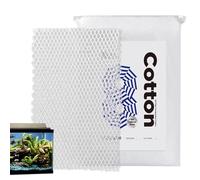 Dtaigou Fish Tank Filter Media | Pond Filter Media Filter Floss, Water Purification Pad, Cotton Filter Pads, Cuttable Aquarium Filter Media for Fish Tank & Pond