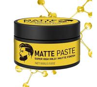 Dtaigou Hair Clay, Matte Hair Sculpting Paste Clay, Long Lasting Personal Care Products for Styling Events Travel Photography Wedding Date Birthday Party Grooms Barbers Actors