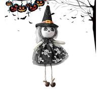 Dtaigou Halloween Tree Decorations | Holiday Doll Pendant - Ghost Witch Pumpkin Cat Spooky Charm Hangable Ornament Decorations for Outdoor Holiday Parties Home