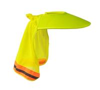 Dtaigou Hard Hat Shade Full Brim - Hard Hat Neck Shade - Breathable Safety Helmet Visor Anti-UV Adjustable Tightness for Face Head Outside Gardening Fishing