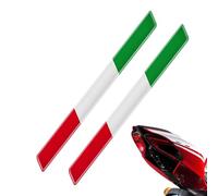 Dtaigou Italian Flag Sticker | Decorative Bumper Decals | 3D Adhesive Graphics for Motorcycles Vehicles, Decorative Auto Body Decals