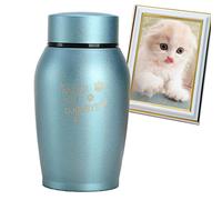 Dtaigou Keepsake Urns Pet | Stainless Steel Small Aluminum Keepsake Cremation Urn,Metal Sharing Personal Funeral Urn For Pet Or Human Ashes