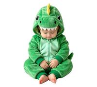 Dtaigou Kids Dinosaur Onesie Funny Halloween Hooded Cosplay Clothes | Kids Onesie Pajamas for Halloween Trick Or Treating Role Playing