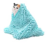 Dtaigou Pet Towels | Super Absorbent Puppy Towels - Bathing Supplies, Shammy Pet Towels with Hand Pockets, Dog Grooming Towel for Dogs and Cats