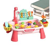 Dtaigou Play Sink With Running Water Electrical Washing Dishes Sensory Toys