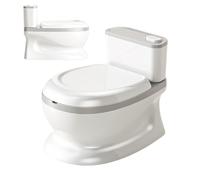 Dtaigou Potty Training Toilet,Flush Button with Sound - Potty Training Chair for Kids | for Living Room Bedroom Bathroom Game Room Kindergarten 1-3 Years Old Girls Preschoolers