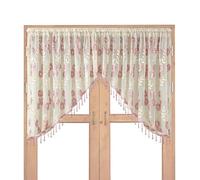 Dtaigou Short Window Drapes Bohemian Flora Sunlight Shadel