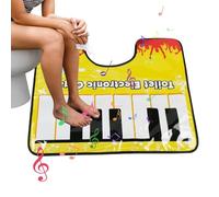Dtaigou Toilet Floor Mats,Funny Toilet Piano Mat - Funny Gags & Joke Practical, Girls, Kid For Toilet, Bathroom, Dorm, Sounding Carpet, Toilet Floor Mat for Home Bathroom