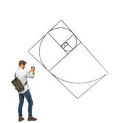 Dtaigou View Finder for Drawing | Viewfinder Art Tool Golden Ratio Viewfinder,Clear Golden Section Viewer, Golden Triangle Composition Tool for Photography, Painting, Drawing