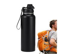 Dtaigou Water Bottle with Secret Compartment, Stash Water Bottle - 730 ml Stainless Steel Diversion Bottle, Safe Secret Container, Leak-Proof - Distraction Bottle, Secret Container for Hiding