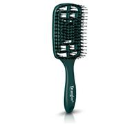 Dtangler Blow, Glow And Go blow-drying brush 1 pcs, Emerald Green