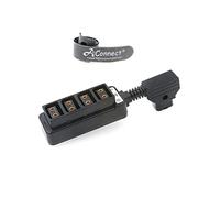 Dtap-Splitter-Extension Dtap Male to 4 Port Dtap Female Power Cable Short Hub for ARRI RED Cameras TILTA Steadicam IDX Battery