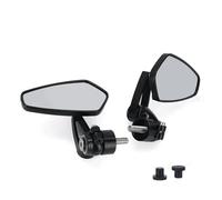 DTASMBD 1 Pair Motorbike Mirrors Motorcycle Handlebars Bar End Rearview Mirror For KAWASAKI Z900 Z900SE Z 900 900SE 2017-2024 Z400 Z 400 Side Wing Mirror Rear View Folding Mirrors