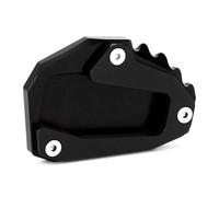 DTASMBD Foot Side Stand Enlarger Motorcycle Foot Side Stand Plate For Ducati MULTISTRADA 1200 1200S 1260 Enduro 1260S Grand Tour V4 S Sport Extension Kickstand Pad Support Extension(Black 1)
