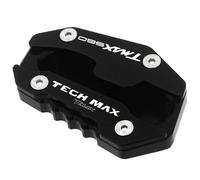 DTASMBD Foot Side Stand Enlarger Motorcycle Side Stand Foot Pad For YA&MAHA TMAX560 Tech Max 2020-2023 TMAX 560 Kickstand Support Plate, Motorbike Extender Kickstand Extension(Black)