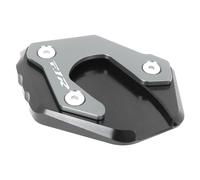 DTASMBD Foot Side Stand Enlarger Motorcycle Side Stand Plate For YA&MAHA FJR1300 FJR 1300 2001-2019 Foot Kickstand Support Pad,Extension Plate Pad Extension(Titanium)
