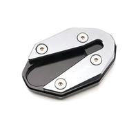 DTASMBD Foot Side Stand Enlarger Motorcycle Side Stand Plate For YA&MAHA NMAX155 NMAX125 NMAX 125 155 2018-2025 Kickstand Foot Side Stand Extension Support Plate Pad Extension(Titanium)