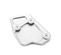 DTASMBD Foot Side Stand Enlarger Motorcycle Side Stand Plate Pad For BMW K1600GT K1600GTL K1600 GT GTL 2011-2015 Foot Pads Kickstand Support Pad Extender Extension(Silver)