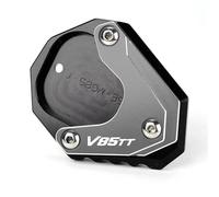 DTASMBD Foot Side Stand Enlarger Motorcycle Side Stand Plate Pad For Guzzi V8S TT V85TT 2020-2022 2021 V85TT Foot Pads Kickstand Support Pad Extender Extension(Titanium)