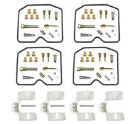 DTASMBD Motorcycle Carburetor Repair Kit For YA&MAHA FZ400 4YR FZ 400 4 YR Carb Rebuild Pieces Replacement Set Engine Carburettor Rebuild Fix Kit Replacement(Set 4)