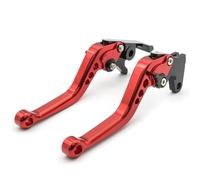 DTASMBD Waterproof Motorcycle Brake Clutch Levers Adjustable for NSR50 NSR 50 1987-1995 CNC Aluminum Handlebar Lever Motorbike Brake Clutch Handle Levers(Red)
