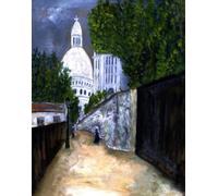 DTAUPREB Paint by Numbers for Adults and Kids Church DIY Oil Painting Kits Canvas Gift