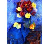 DTAUPREB Paint by Numbers for Adults and Kids Still Life with Flowers DIY Oil Painting Kits Canvas Gift