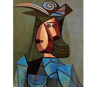 DTAUPREB Paint by Numbers for Adults DIY Oil Painting Kits Portrait of Woman Dora Maar Pablo Picasso Painting by Number Drawing On Canvas Art Decor Gifts
