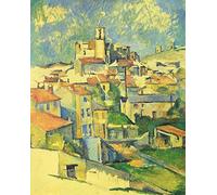 DTAUPREB Paint by Numbers Kits for Adults Kids Landscape Paul Cezanne DIY Oil Painting Digital Painting by Numbers Kits on Canvas