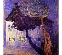 DTAUPREB Paint by Numbers Kits for Beginner Cottage in The Woods DIY Canvas Oil Painting with Brushes Acrylic Pigment