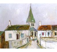 DTAUPREB Painting by Numbers Kits Church DIY Canvas Oil Painting with Brushes Acrylic Pigment Drawing Paintwork