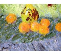 DTAUPREB Painting by Numbers Kits Still Life with Oranges DIY Oil Painting Beginner Canvas Decoration