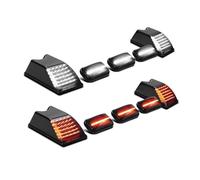 Dtbdfak Rear Tail Light For Hummer H2 SUT/SUV 2003-2009 Front Amber Rear Red Cab Roof Lights Tail Lamp(10pcs White Red)