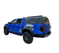 Dtbdfak Retractable Cargo Cover For for Ranger for Canopy With Windows Steel Dual Cab Hardtop 4x4 Pick up Pickup Truck Bed Topper