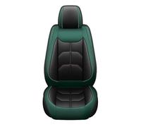 Dtbdfak Seat Cover For Bmw 1 Series All Car Models E81 E82 E87 E88 F20 F21 F52 F40 1 PIECE PU Leather Universal Seat Cover Car Seat Covers(Black Green 1 Seat)