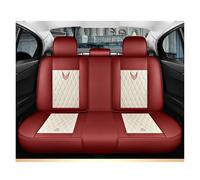 Dtbdfak Seat Cover For BMW 3 Series E46 E90 E21 E30 E36 E91 E92 E93 X1 X4 X3 X5 F30 F31 F34 F35 Auto Interior Leather Car Seat Covers Car Seat Covers(Beige Red Rear)