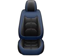 Dtbdfak Seat Cover For MAZDA All Models 3 CX-5 2 5 6 CX-3 CX-4 CX-7 CX-9 RX-8 CX-30 1 PIECE PU Leather Universal Car Seat Cover Car Seat Covers(Black Blue 1 Seat)