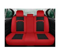 Dtbdfak Seat Cover For Megane For Clio For Duster 2 3 For Fluence For Scenic For Captur For Kadjar For Logan 2 For Arkana For Kangoo For Talisman Car Seat Covers(Black Red Rear)