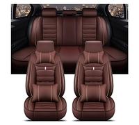 Dtbdfak Seat Cover For TOYOTA All Models For Corolla For Yaris For Prius For Vios For Kluger For Sequoia For Rush For Avalon For Avanza Universal Car Seat Covers(Coffee 5 Seat M)