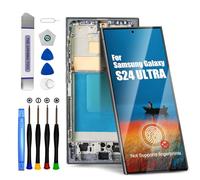 DTD Display for Samsung Galaxy S24 Ultra LCD Screen Replacement Touchscreen Assembly with Tools (Black with Frame, No Fingerprint Recognition)