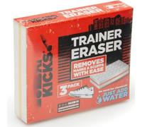 DTD QUALITY MATTERS Trainer Eraser 3Pk Non-Abrasive Shoe Cleaner Chemical-Free Sponge Material Removes Marks & Scuffs (1-Pack (3 Trainer Eraser))