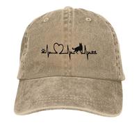 DTDSWNCD Classic Belgian Malinois Unisex Cotton Washed Baseball Cap Vintage Casual Sports Outdoor Fresh Hats