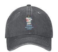 DTDSWNCD Classic Funny Blueys Annnnd and Why Should I Care Animated Baseball Cap, Washed Hip Hop Dad Hats, Summer Unisex Men Tennis Skate Caps, Cool Caps