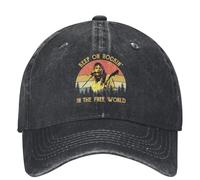 DTDSWNCD Classic Neil Young Denim Baseball Cap, Art Classic Running Hippie Hat, Summer Trucker Hats for Men, Women, Casual Umbrella Cool Baseball Caps