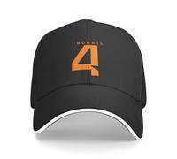 DTDSWNCD Lando Norris Classic 4 Orange Lucky Number Pool Party Custom Baseball Caps for Women and Men Beach Golf Hat Hip Hop Trucker Cap Cool