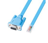 DTech DB9 to RJ45 Ethernet Console Cable Cisco Device Management Serial Adapte (1.8m, Blue)