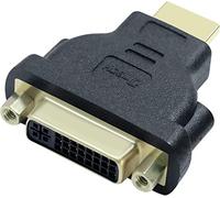 DTech DVI Female to HDMI Male Adapter Bi-Directional High Speed DVI 24+5 Port Converter