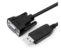 DTECH USB to RS232 Serial Adapter Cable with LED Indicator Lights 10M