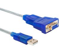 DTech USB to Serial Female Adapter Cable-1M | DB9 RS232 to USB 2.0 Cord with Prolific PL2303 Chip Windows 11 10 8 7 Mac Linux